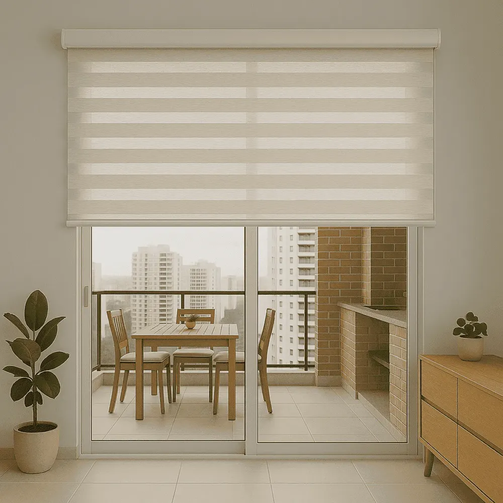 Persiana Double Vision instalada — projeto realizado 3