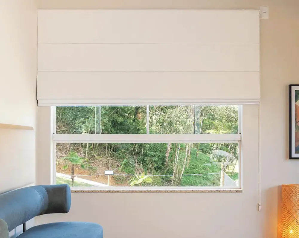 Persiana Romana instalada — projeto realizado 1